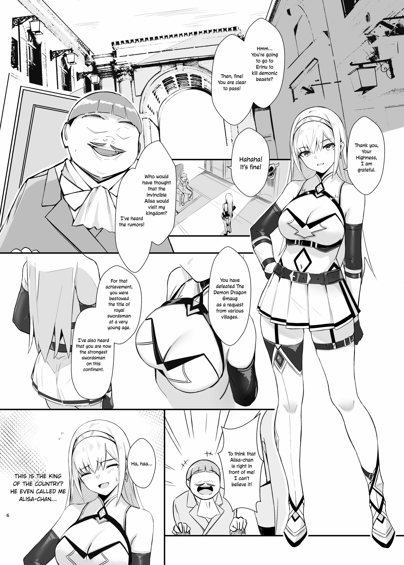 Hentai Manga Comic-ALISA -The Greedy King's Trap--Read-4